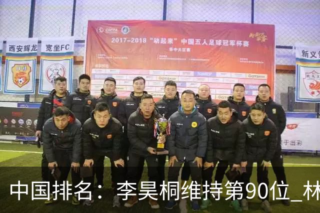 中国排名：李昊桐维持第90位 林钰鑫大幅提升